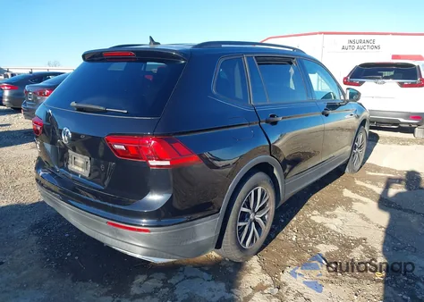 2021 Volkswagen Tiguan 2.0T S z USA, uszkodzony, nr VIN 3VV1B7AX3MM037860